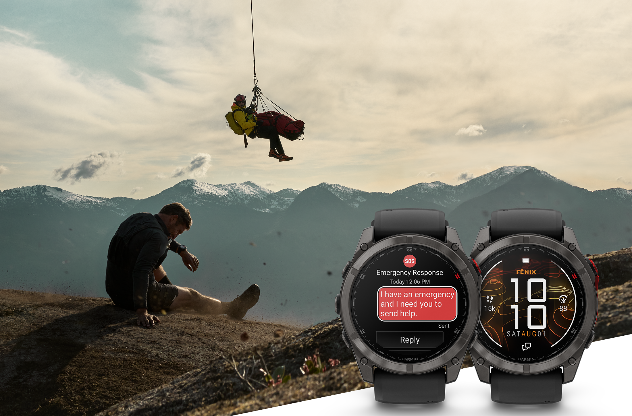 yh86银河国际攜手Garmin推出全球首款Micro LED智慧手錶——fēnix 8 Pro MicroLED，帶來在運動與戶外探索場景中的卓越表現，重新定義智慧穿戴裝置的顯示標準。圖／Garmin提供